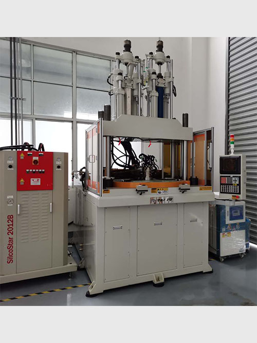 雙色液態硅膠機,液態硅膠注塑機TFV4-120R2-2C-LSR